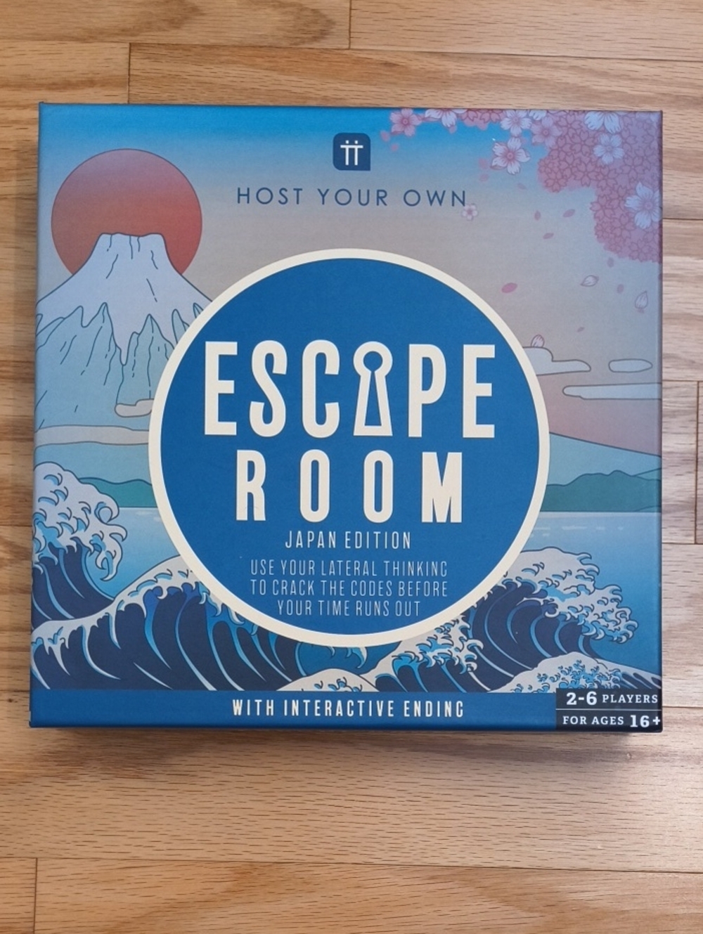 Talking Tables Host Your Own Escape Room Japan Edition Board Game Ages 16+ NWT